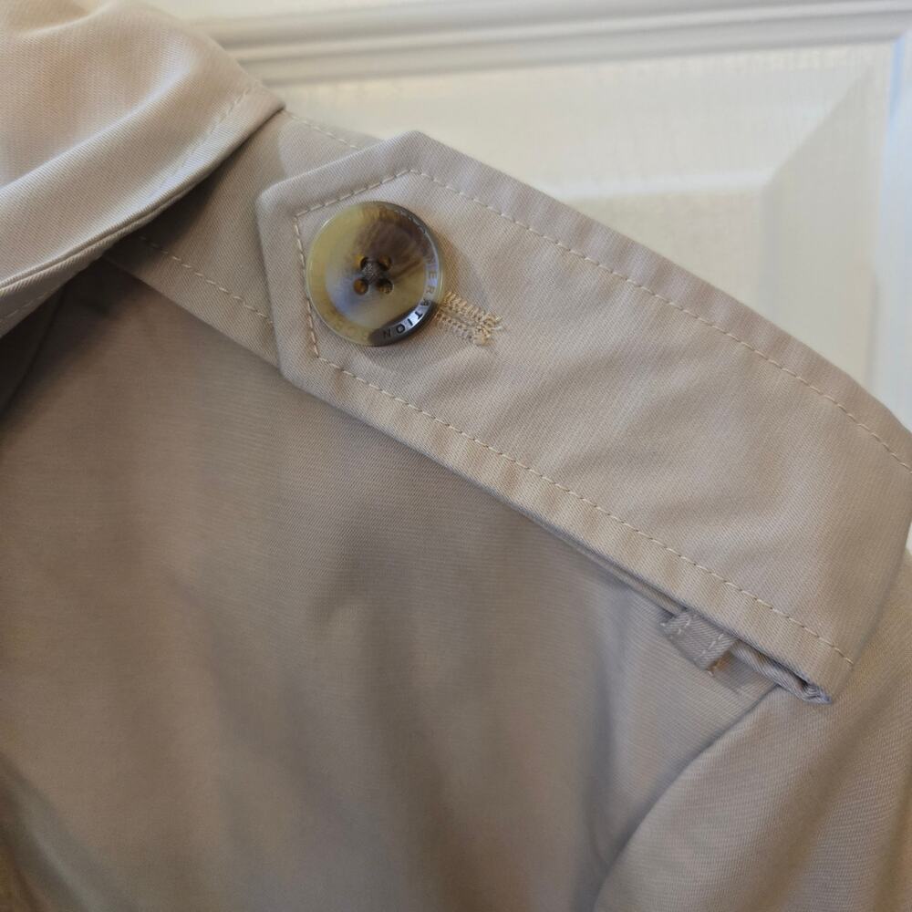 BCBGeneration Double Breasted Trench Coat Old Money Capsule Size XL Classic - Picture 4 of 16